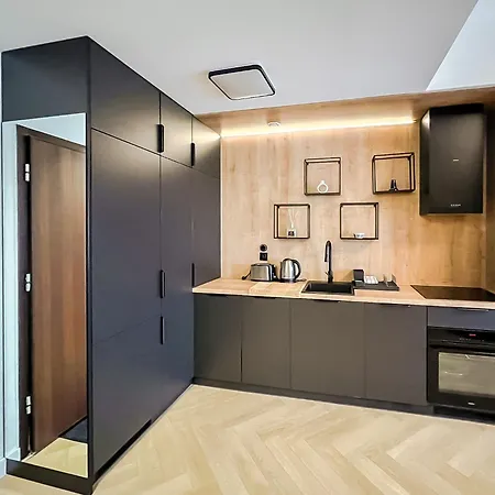 Apartment Ans Hanza Tower No 632 - Swimming Pool, Sauna, Jacuzzi, Viewing Terrace Stettin