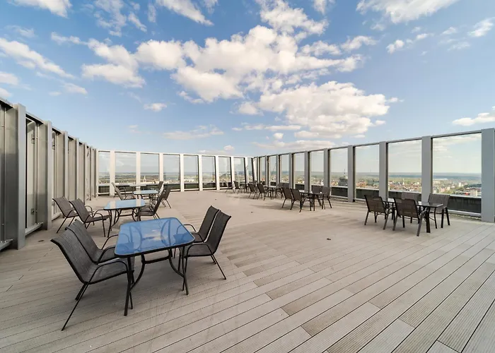 Ans Hanza Tower No 632 - Swimming Pool, Sauna, Jacuzzi, Viewing Terrace * Щецин